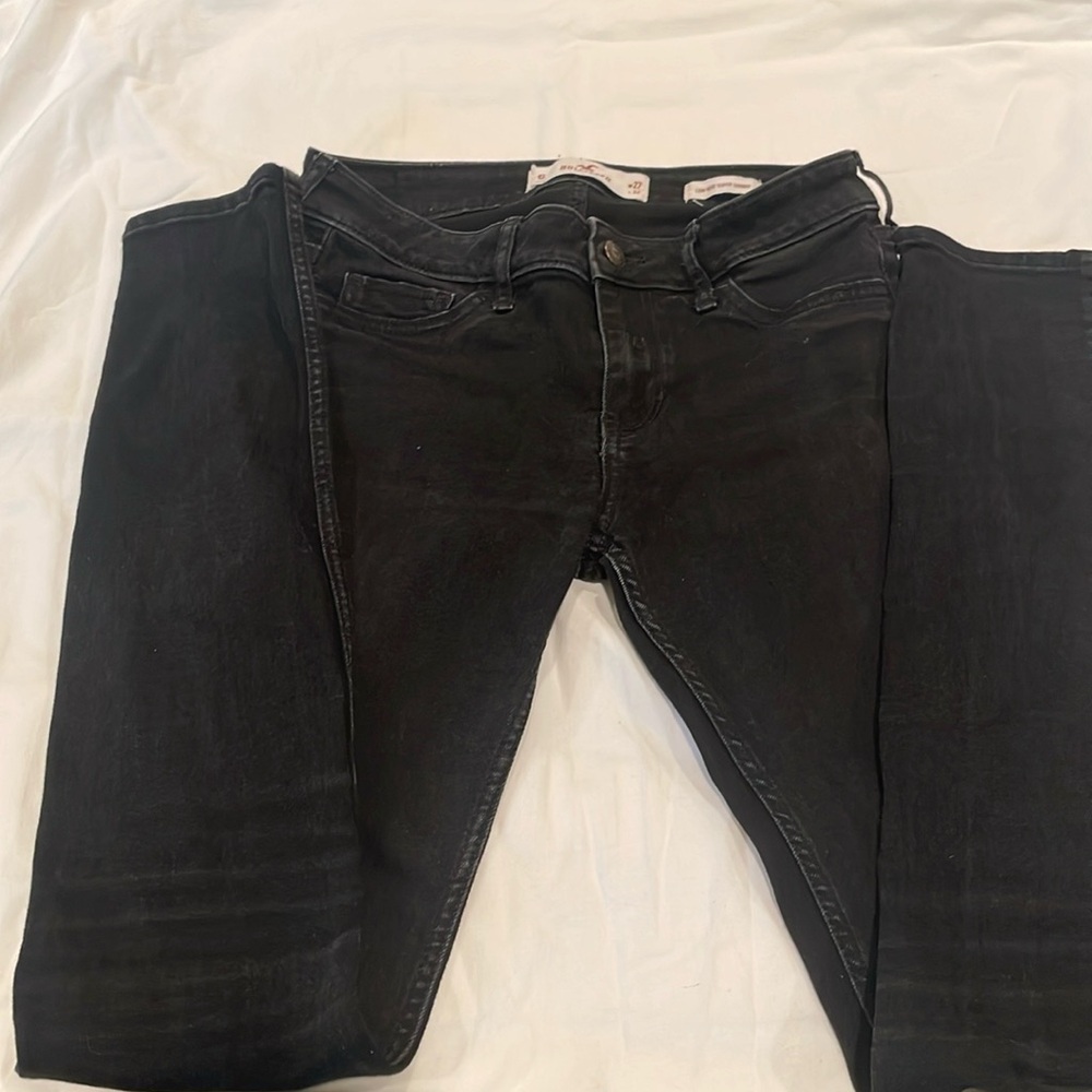 Hollister Black low rise Super Skinny Jeans